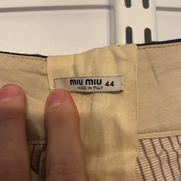 Miu Miu Straight Leg Trouser - Picture 2 of 5